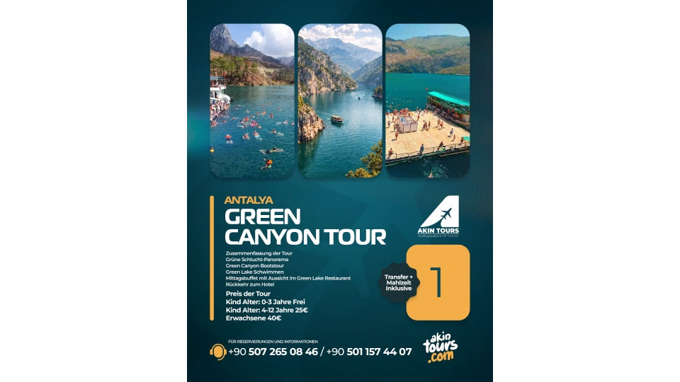 Green Canyon Tour 